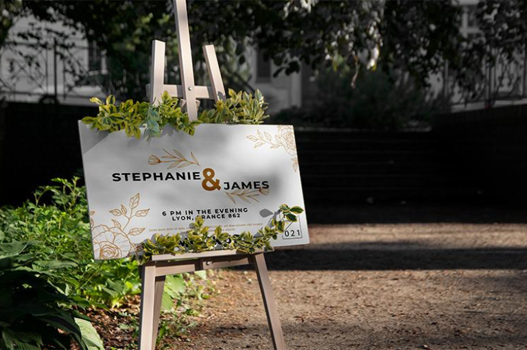 Top Ideas for Custom Signage for Autumn Weddings