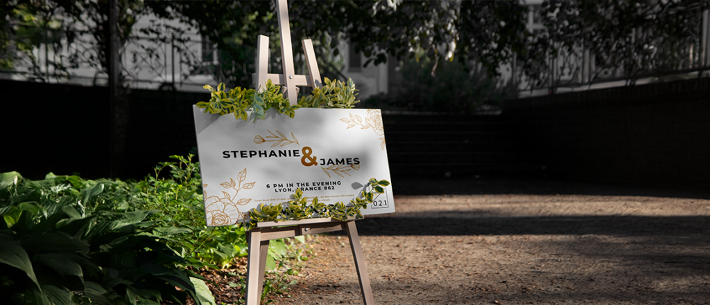 Top Ideas for Custom Signage for Autumn Weddings