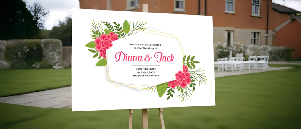 Top Ideas for Custom Signage for Autumn Weddings - Blog