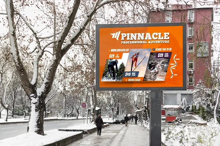 How to Choose the Right Material for Winter-Proof Outdoor Signs